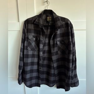 Men’s Burton flannel shirt
